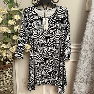 NWT Nuggles Large Zebra Tunic